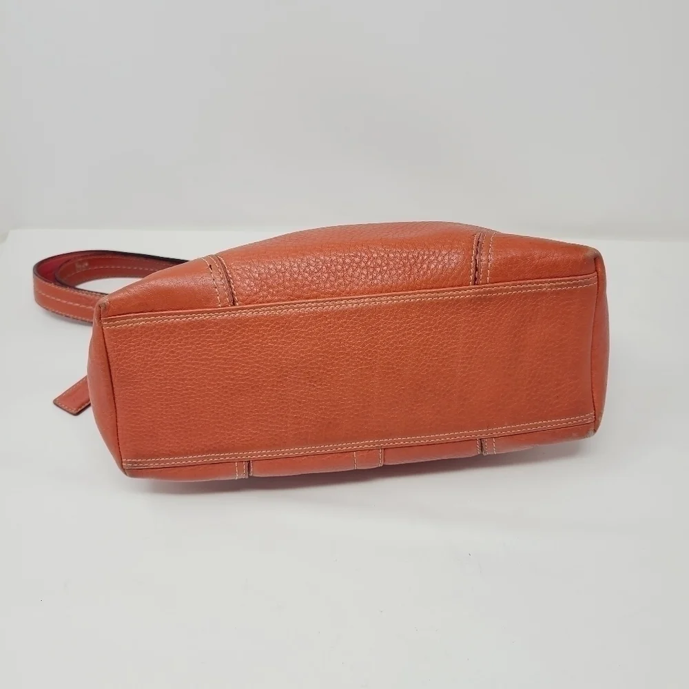 Coach | Vintage Salmon Pink Leather Pebble Top Hobo Bag (One Size)